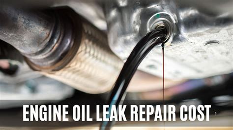 average cost of oil leak repair|Engine oil leak: causes and repair cost AUTODOC BLOG